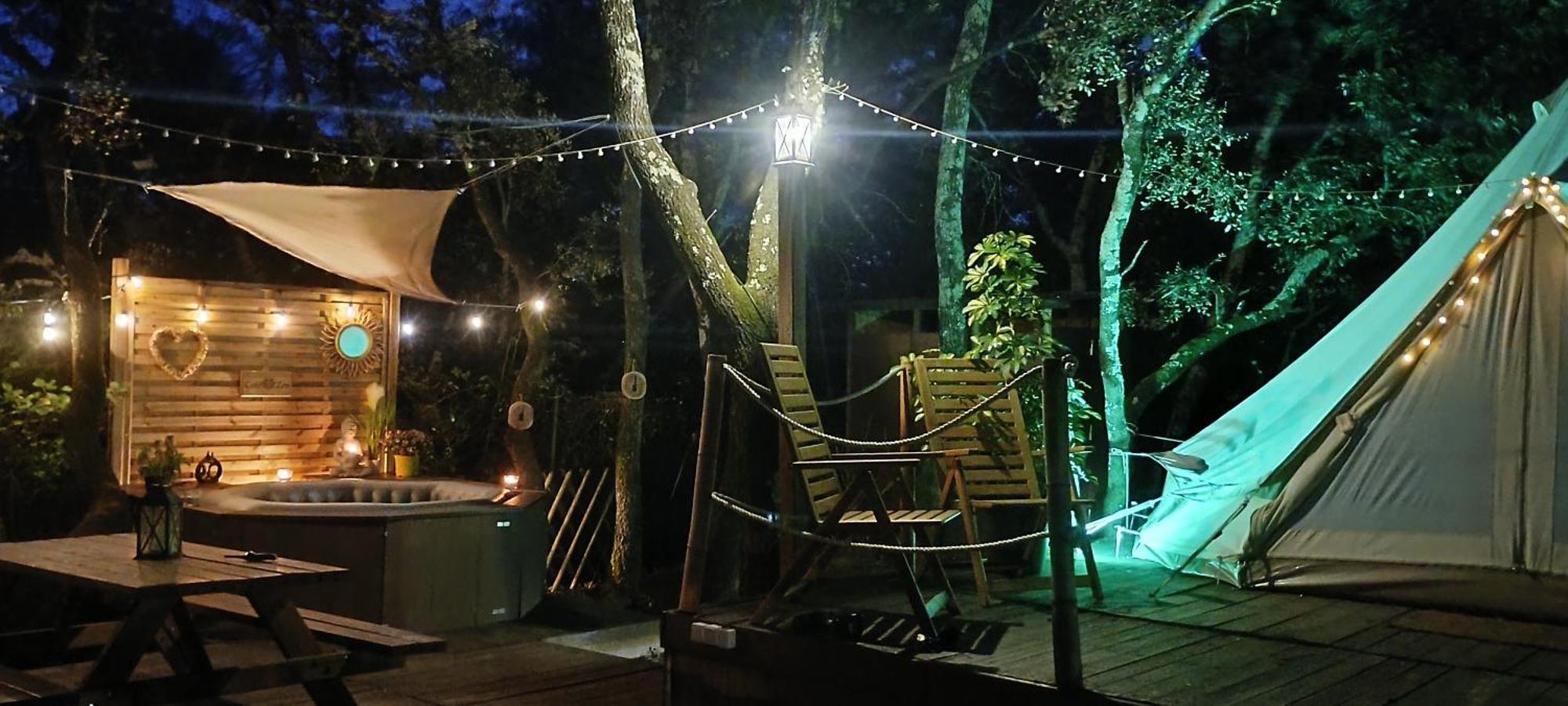 Evasion En Pleine Nature, Tipi Insolite Et Jacuzzi Au Pont Du Gard ! Vers Pont du Gard Zewnętrze zdjęcie