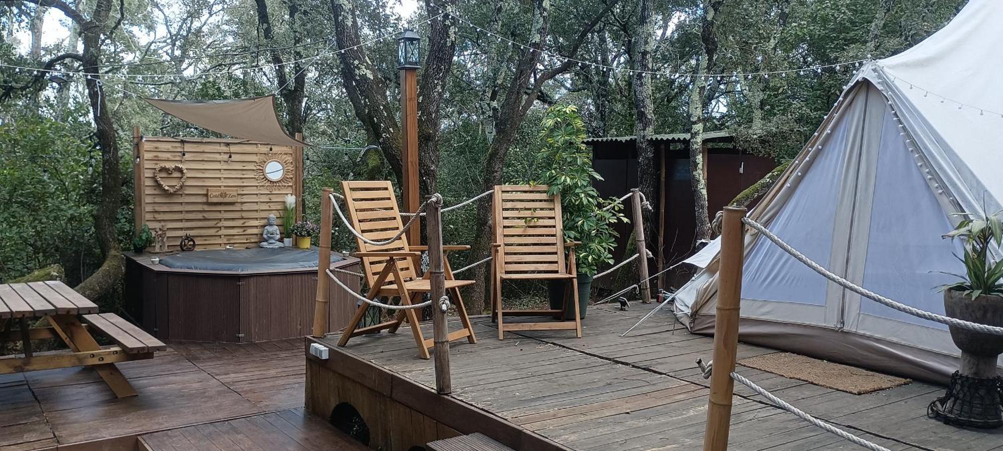 Evasion En Pleine Nature, Tipi Insolite Et Jacuzzi Au Pont Du Gard ! Vers Pont du Gard Zewnętrze zdjęcie